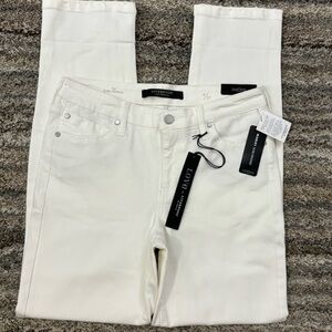 Liverpool Women's Cream Boyfriend Jeans